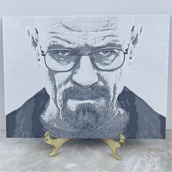 Walter White Heisenberg Wall Art, Breaking Bad, Wall Art - Picture 3 of 10